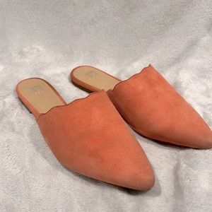 Joe’s faux suede flats, US size 6 1/2